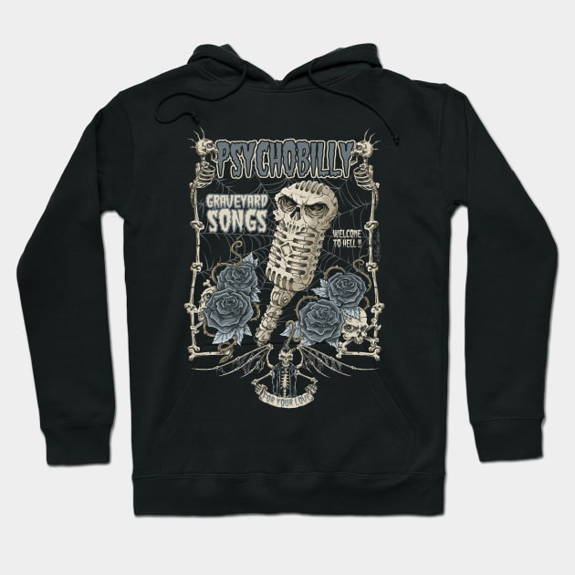 Graveyard Songs Hoodie by nanobarbero